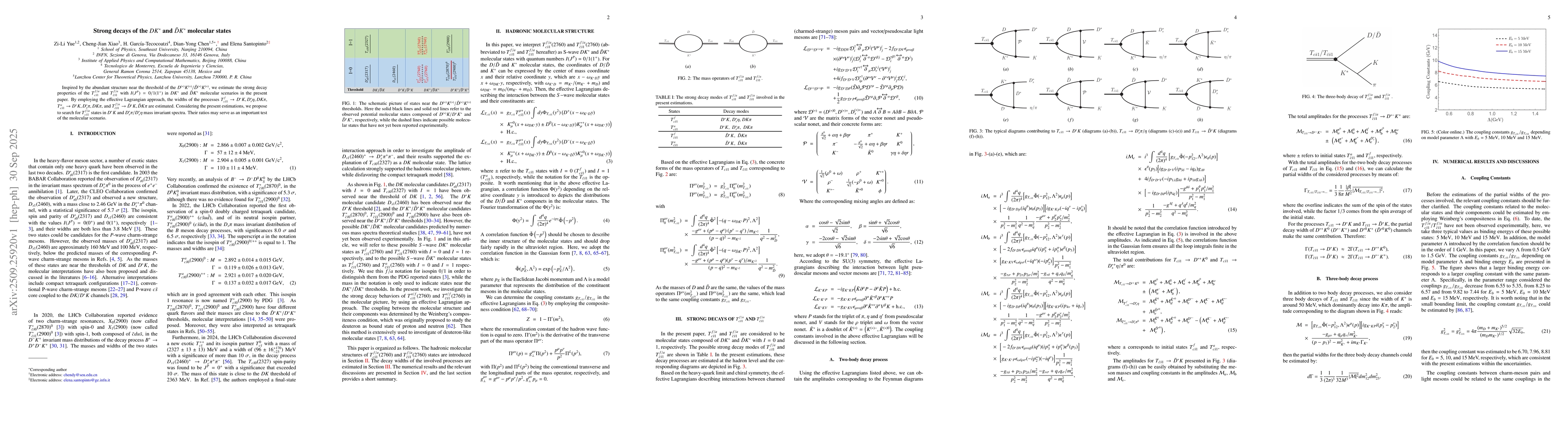 Thumbnail for Strong decays of the $DK^\ast$ and $\bar{D}K^{\ast}$ molecular states