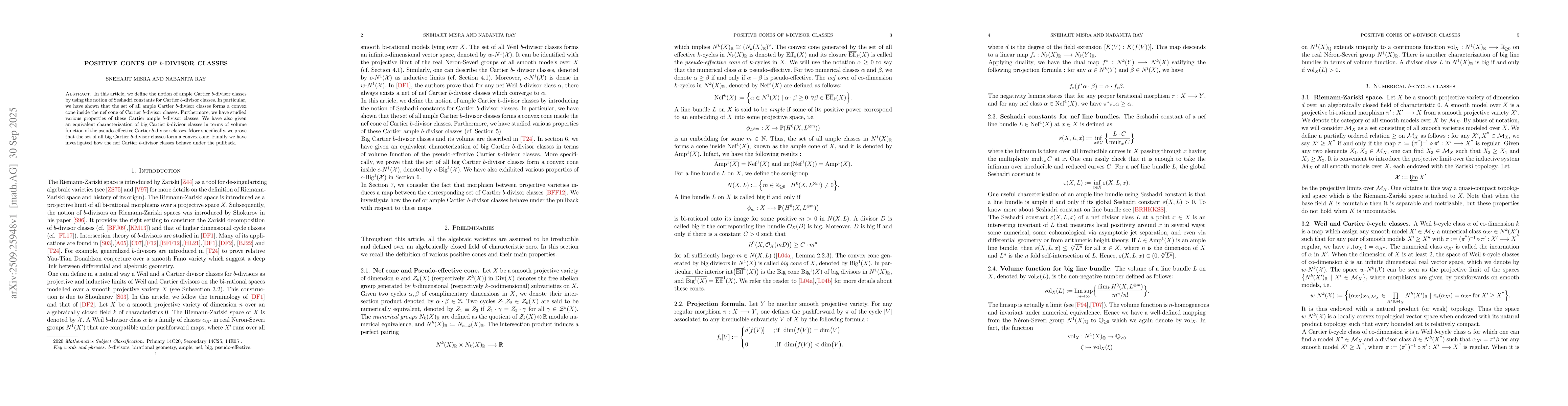 Thumbnail for Positive cones of $b$-divisor classes
