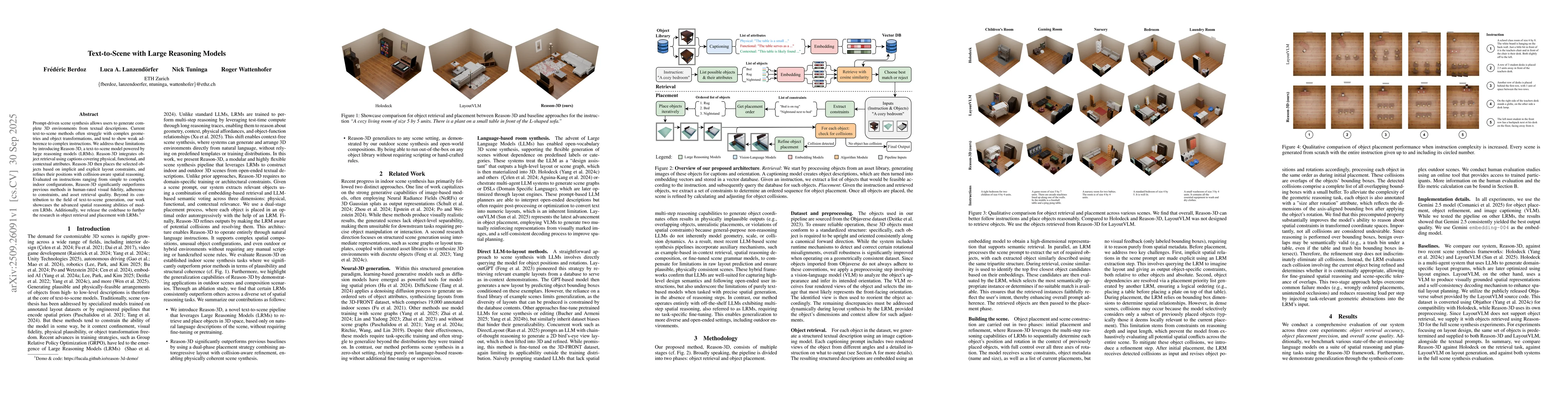 Thumbnail for Text-to-Scene with Large Reasoning Models