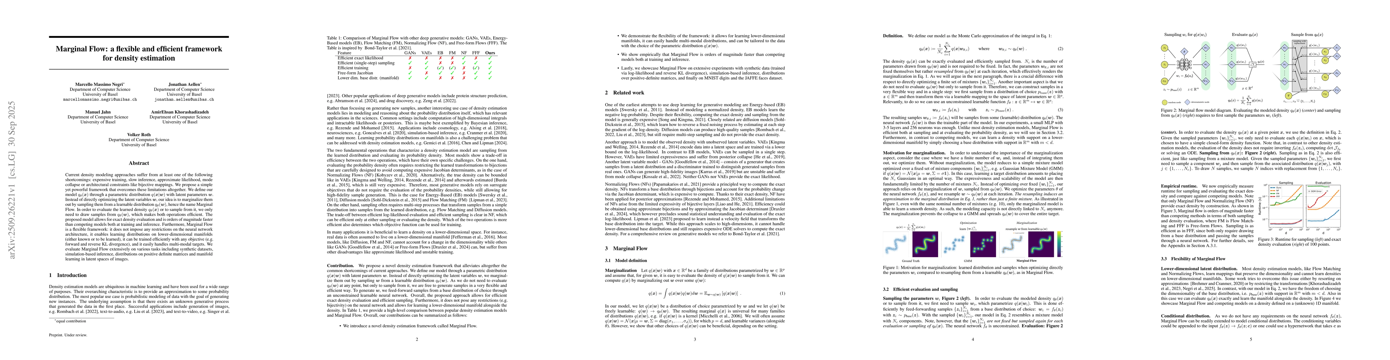 Thumbnail for Marginal Flow: a flexible and efficient framework for density estimation