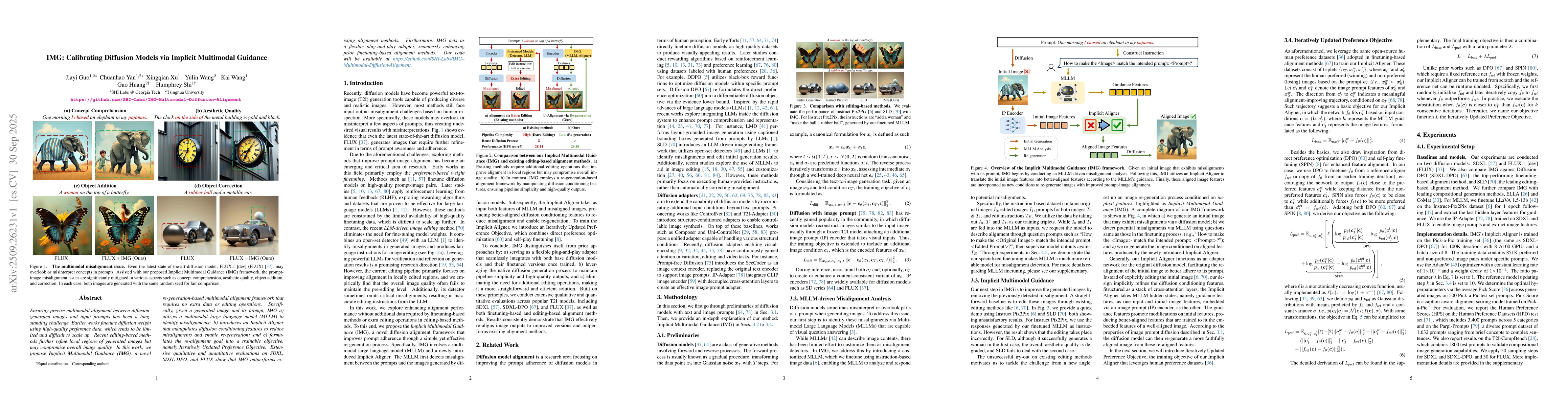 Thumbnail for IMG: Calibrating Diffusion Models via Implicit Multimodal Guidance