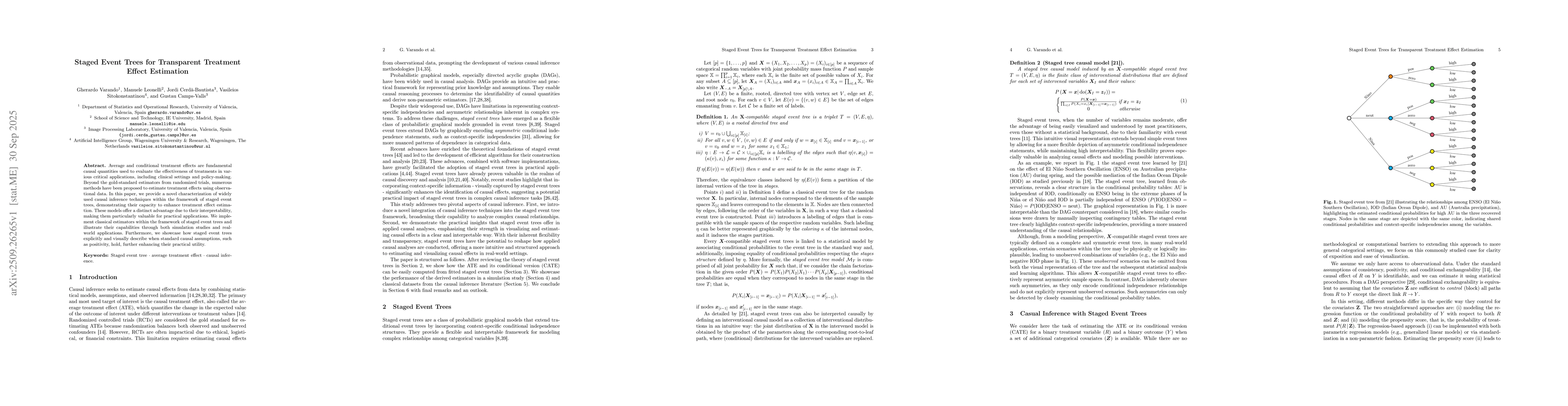 Thumbnail for Staged Event Trees for Transparent Treatment Effect Estimation