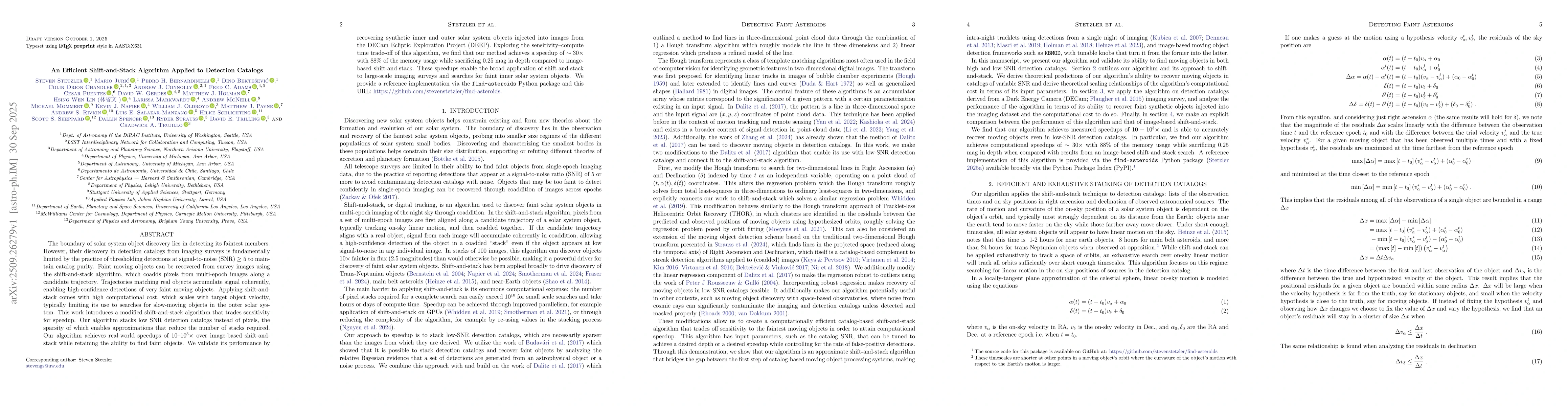 Thumbnail for An Efficient Shift-and-Stack Algorithm Applied to Detection Catalogs