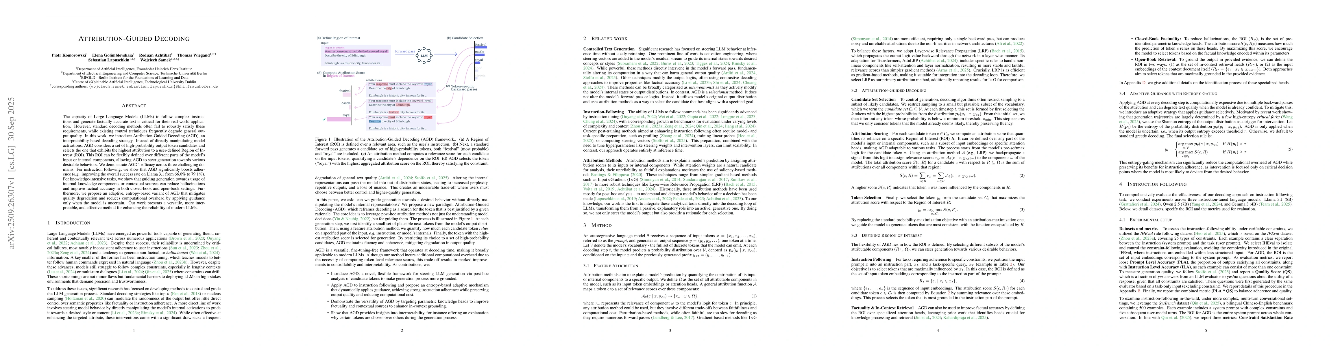 Thumbnail for Attribution-Guided Decoding