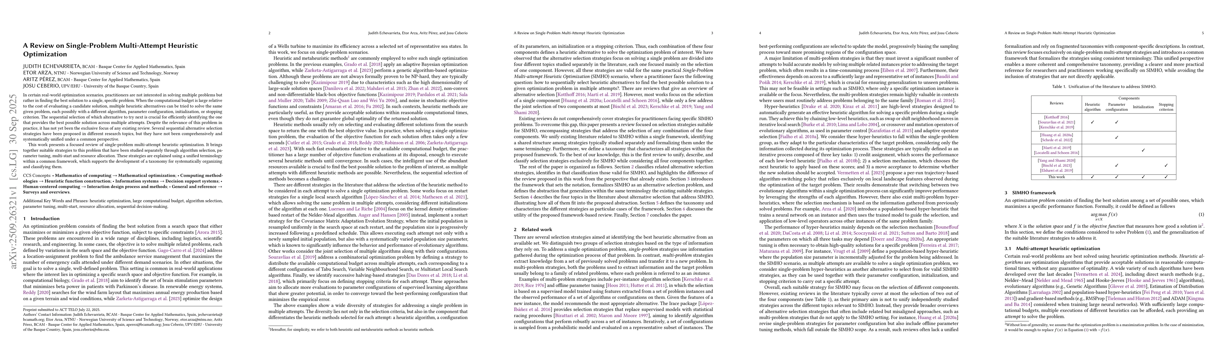 Thumbnail for A Review on Single-Problem Multi-Attempt Heuristic Optimization