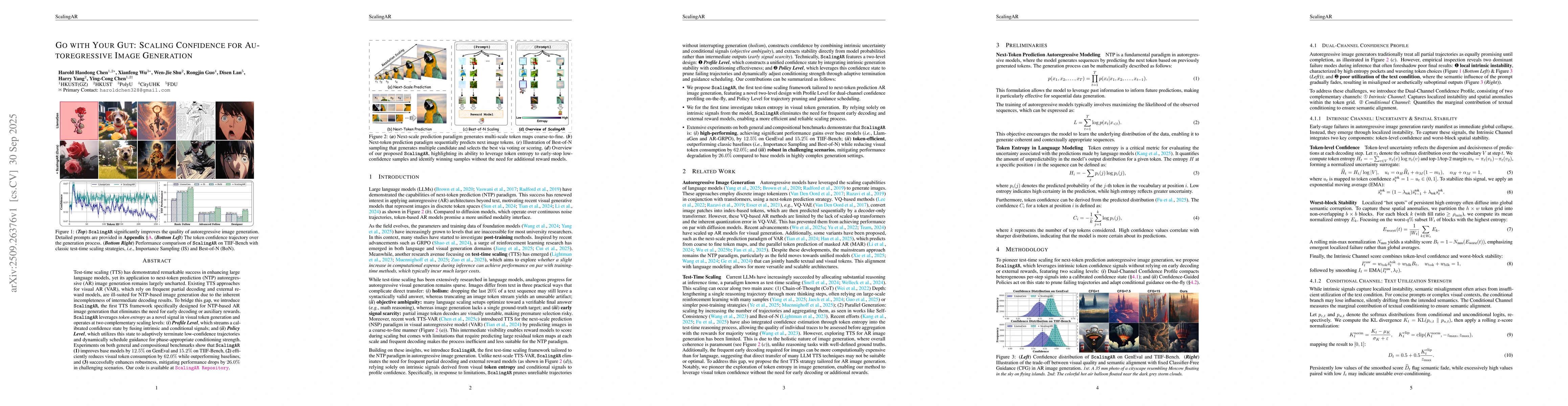 Thumbnail for Go with Your Gut: Scaling Confidence for Autoregressive Image Generation