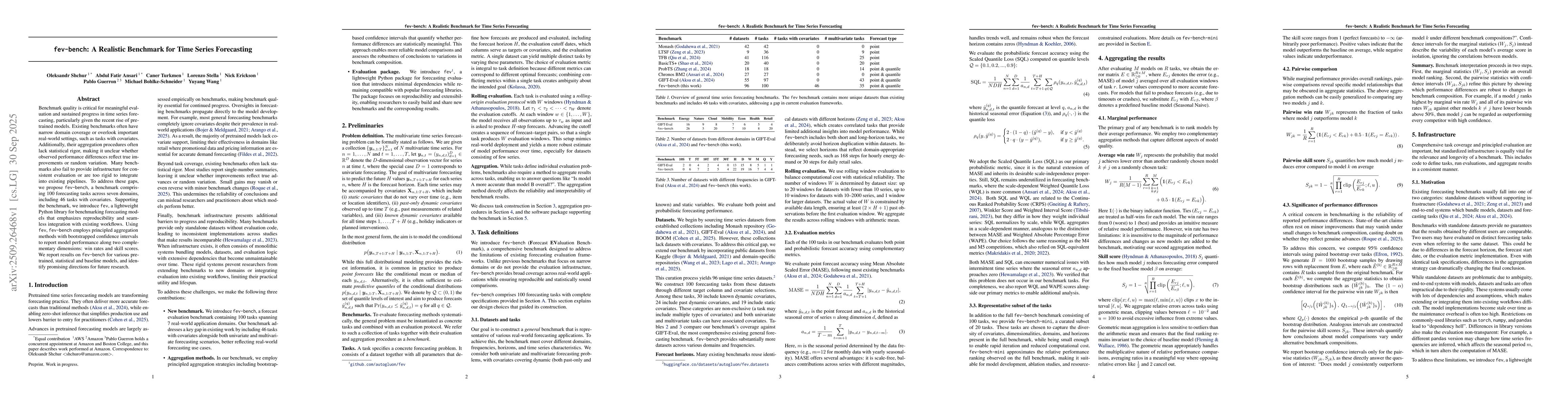 Thumbnail for fev-bench: A Realistic Benchmark for Time Series Forecasting
