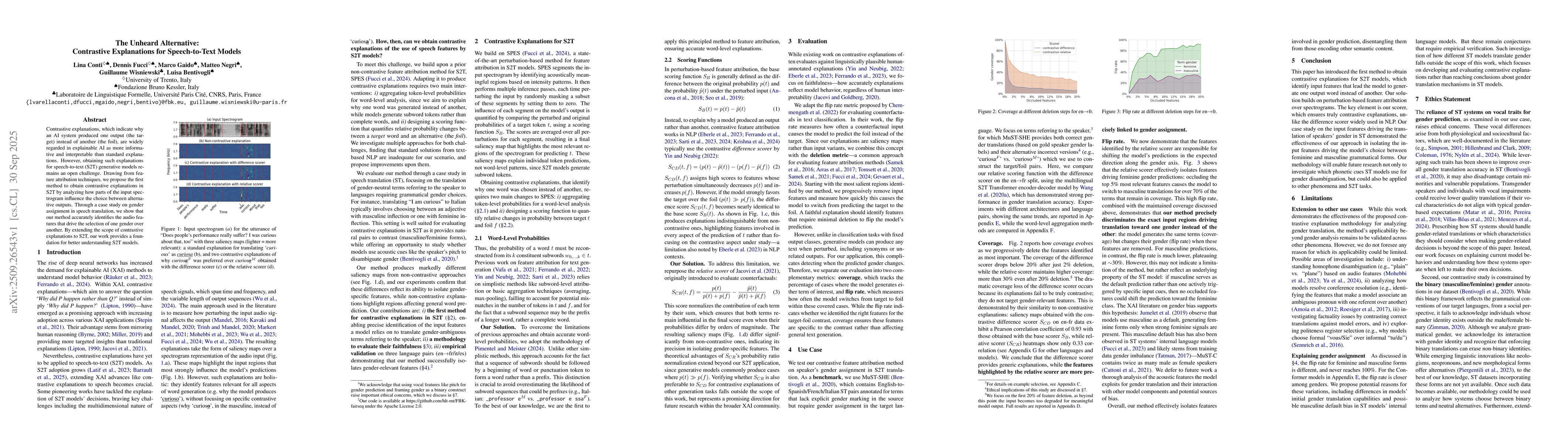 Thumbnail for The Unheard Alternative: Contrastive Explanations for Speech-to-Text
  Models