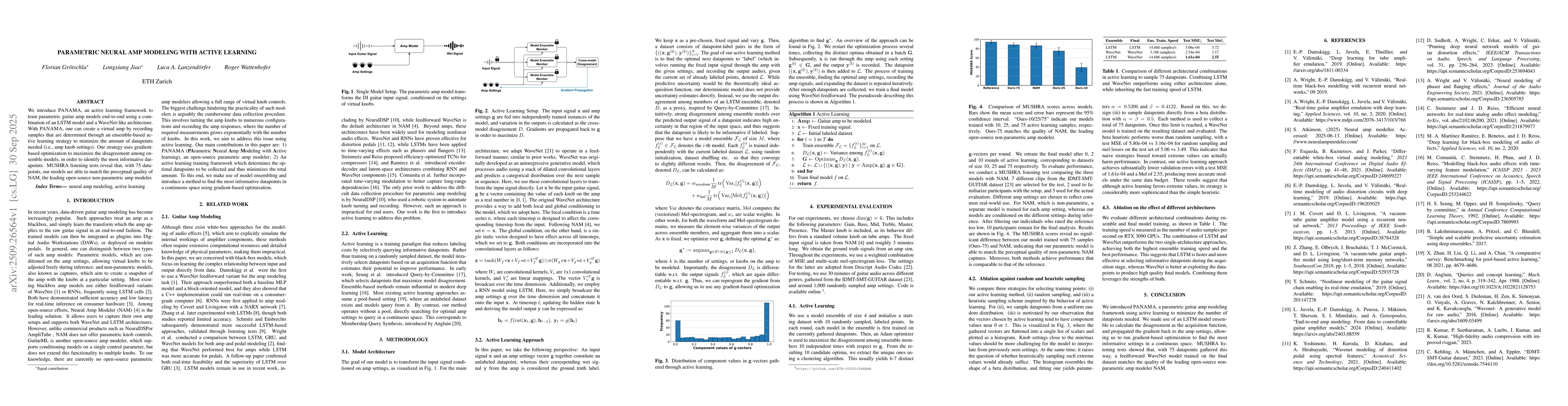Thumbnail for Parametric Neural Amp Modeling with Active Learning