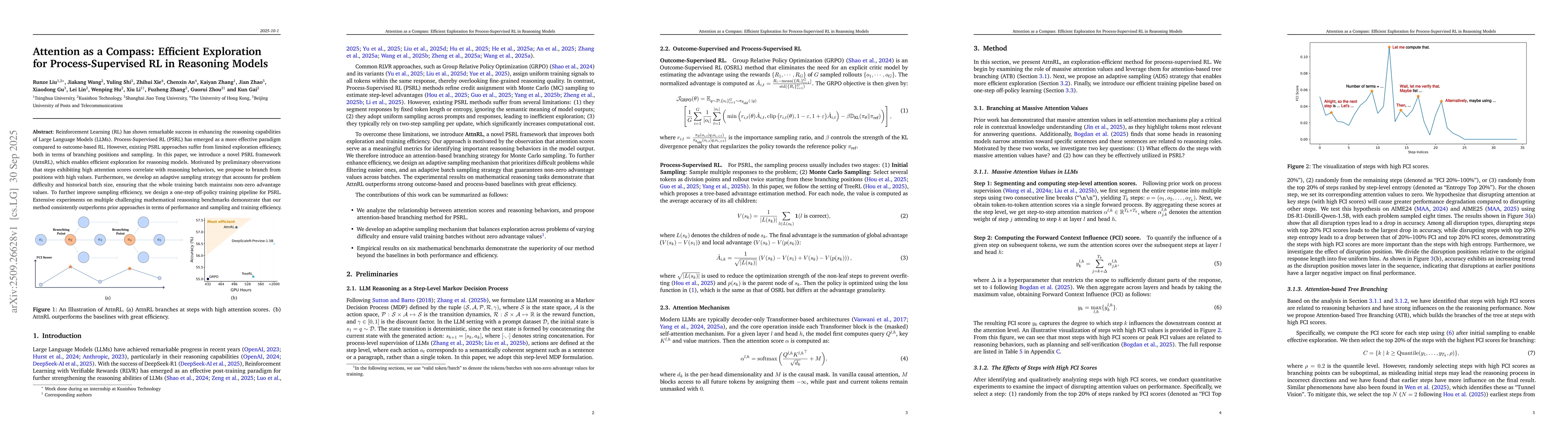 Thumbnail for Attention as a Compass: Efficient Exploration for Process-Supervised RL
  in Reasoning Models