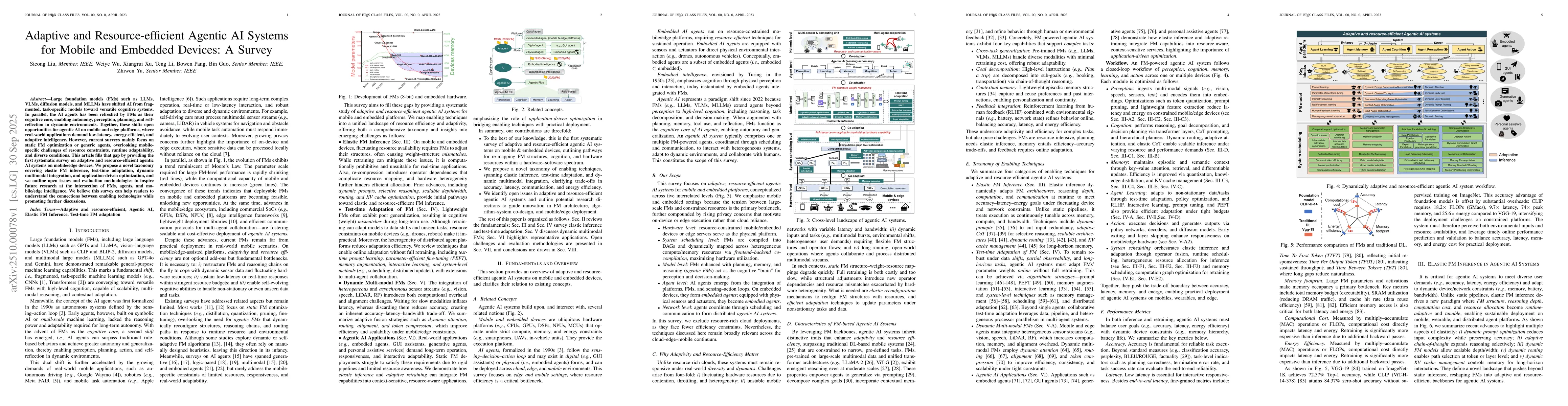 Thumbnail for Adaptive and Resource-efficient Agentic AI Systems for Mobile and
  Embedded Devices: A Survey