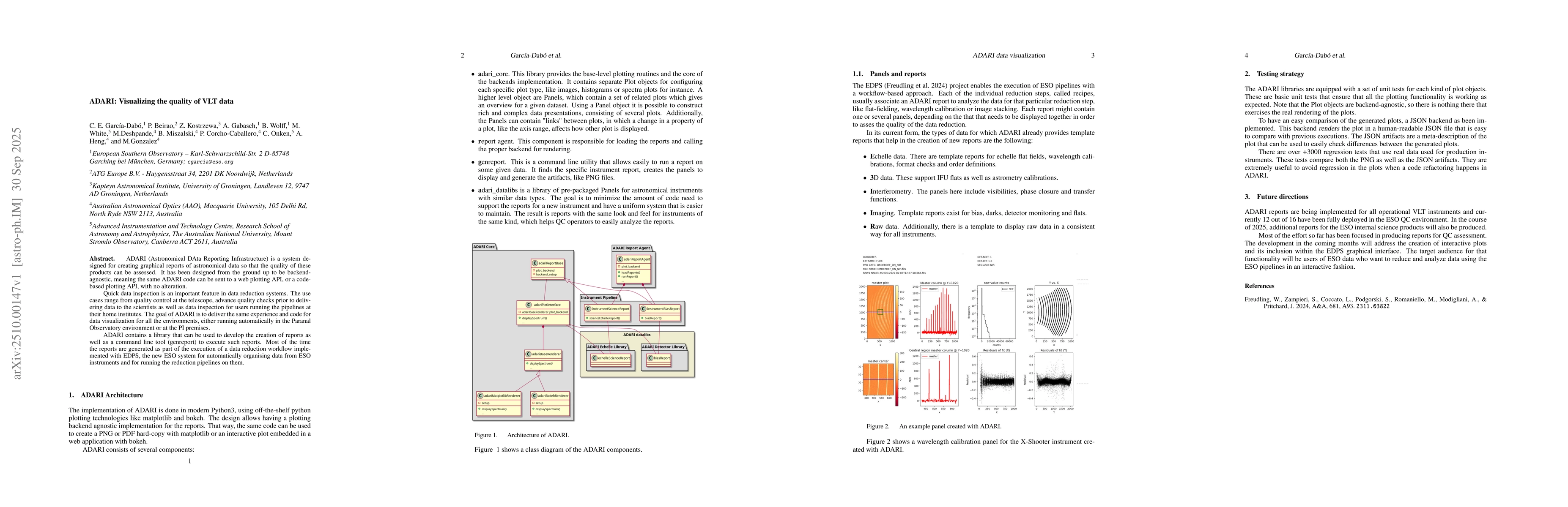 Thumbnail for ADARI: Visualizing the quality of VLT data