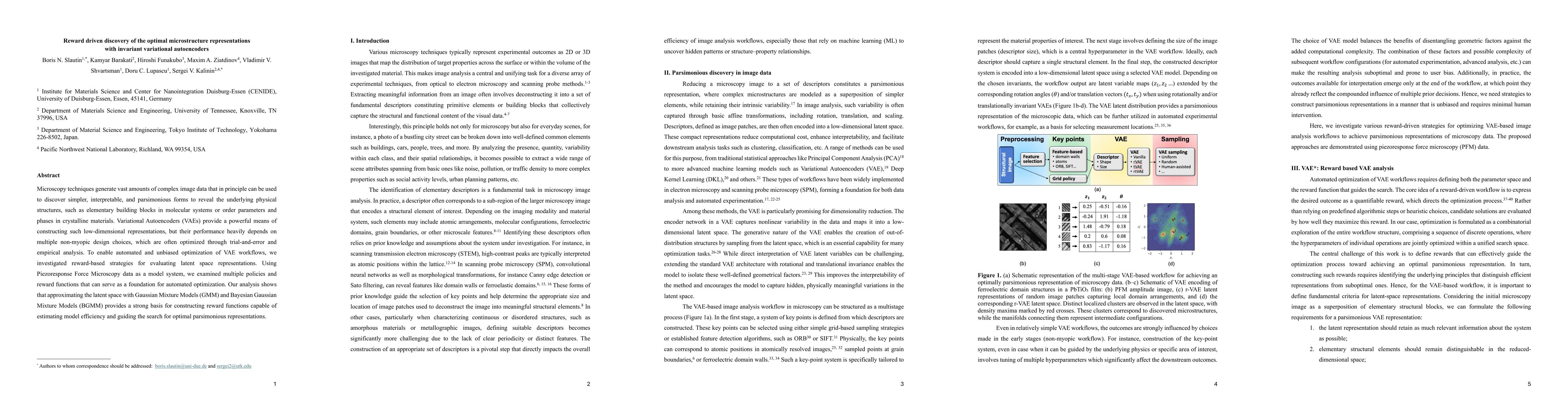 Thumbnail for Reward driven discovery of the optimal microstructure representations
  with invariant variational autoencoders