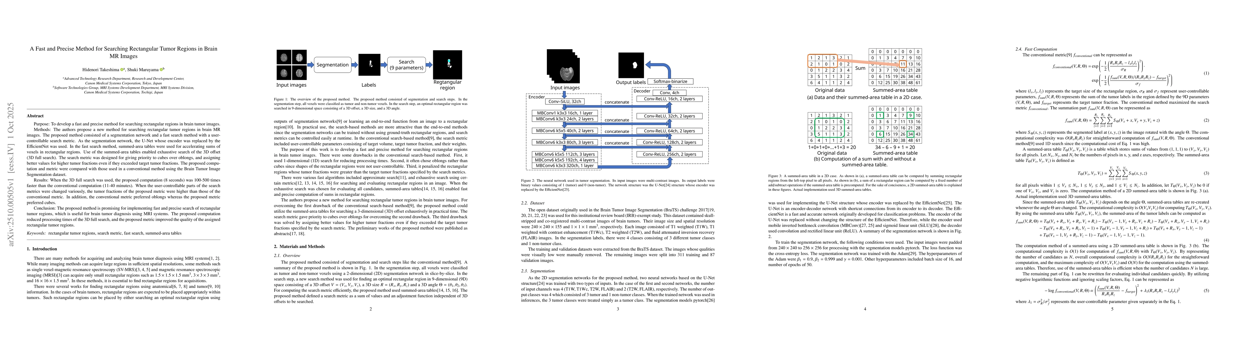 Thumbnail for A Fast and Precise Method for Searching Rectangular Tumor Regions in
  Brain MR Images