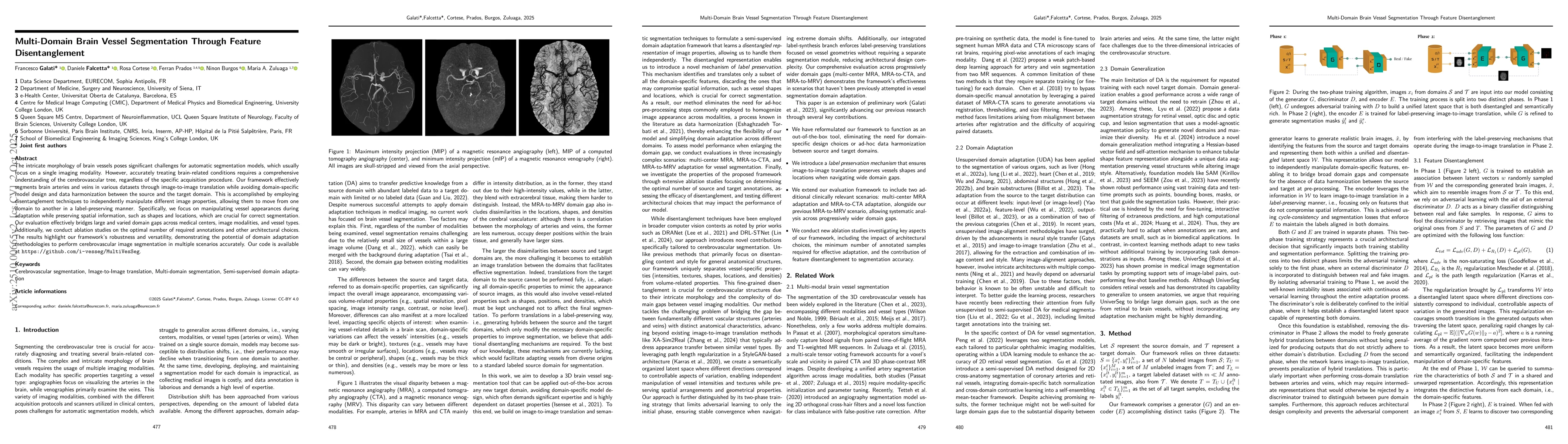 Thumbnail for Multi-Domain Brain Vessel Segmentation Through Feature Disentanglement