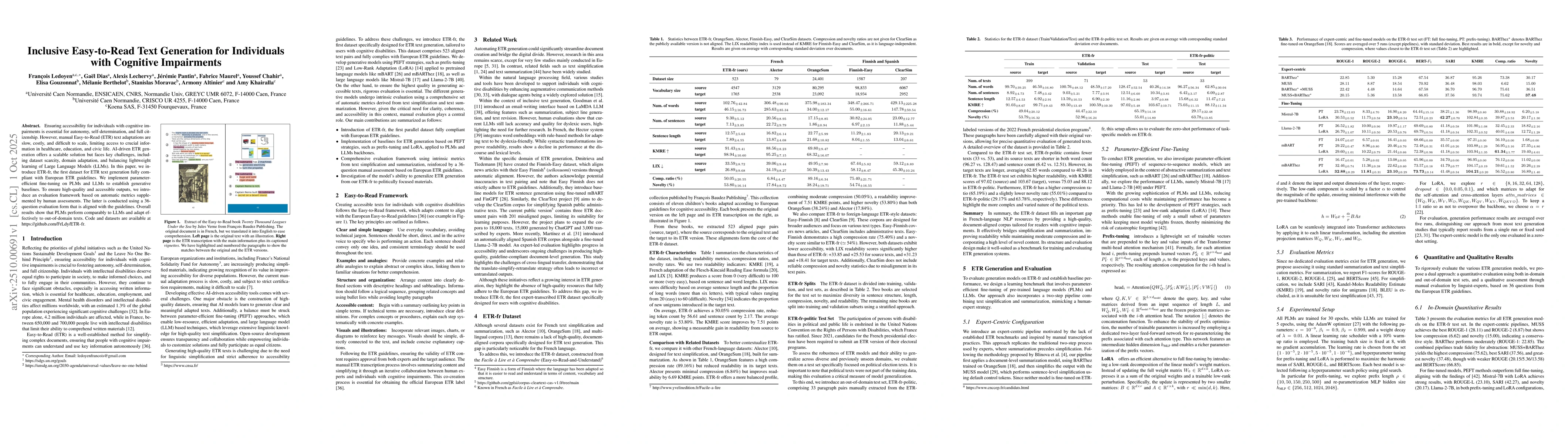 Thumbnail for Inclusive Easy-to-Read Generation for Individuals with Cognitive
  Impairments