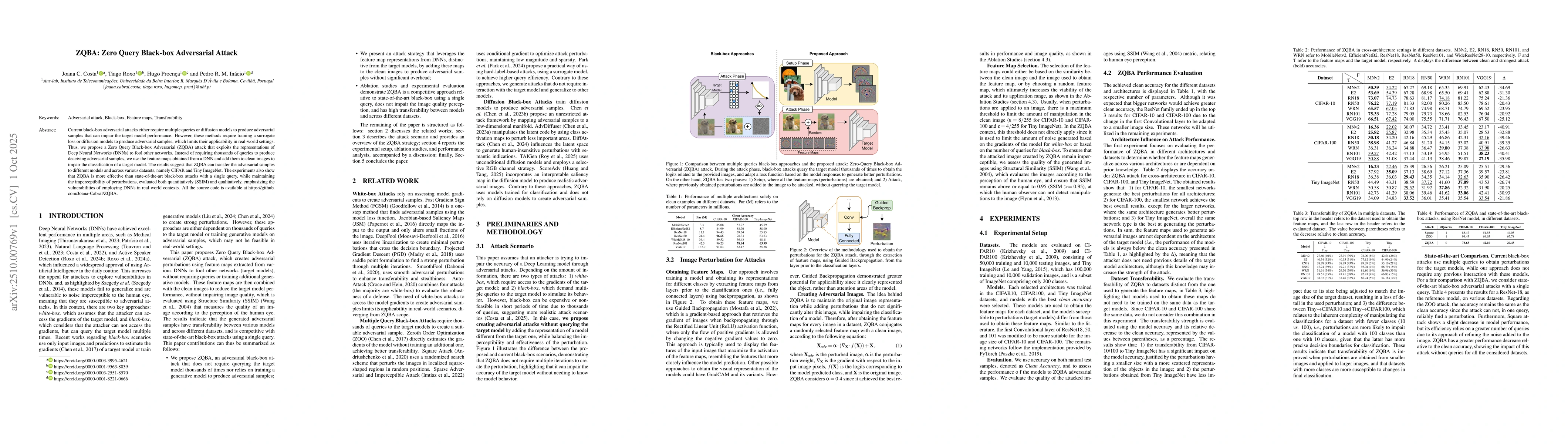 Thumbnail for ZQBA: Zero Query Black-box Adversarial Attack