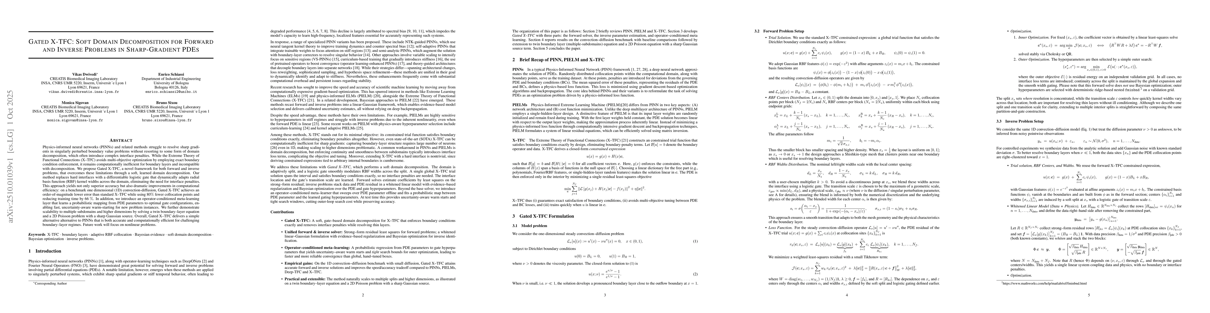 Thumbnail for Gated X-TFC: Soft Domain Decomposition for Forward and Inverse Problems
  in Sharp-Gradient PDEs
