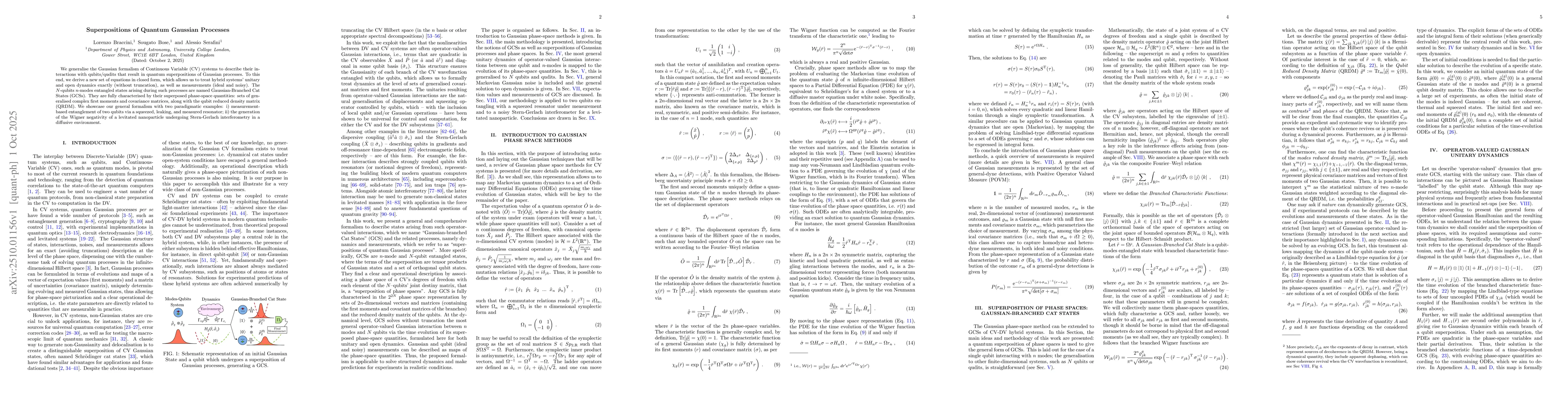 Thumbnail for Superpositions of Quantum Gaussian Processes