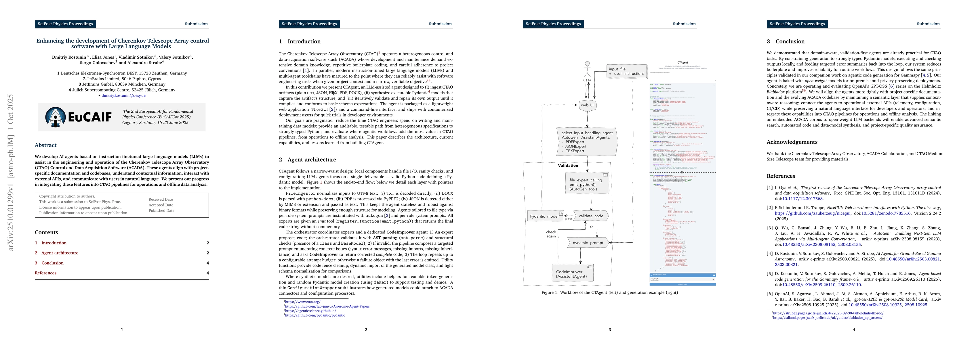Thumbnail for Enhancing the development of Cherenkov Telescope Array control software
  with Large Language Models