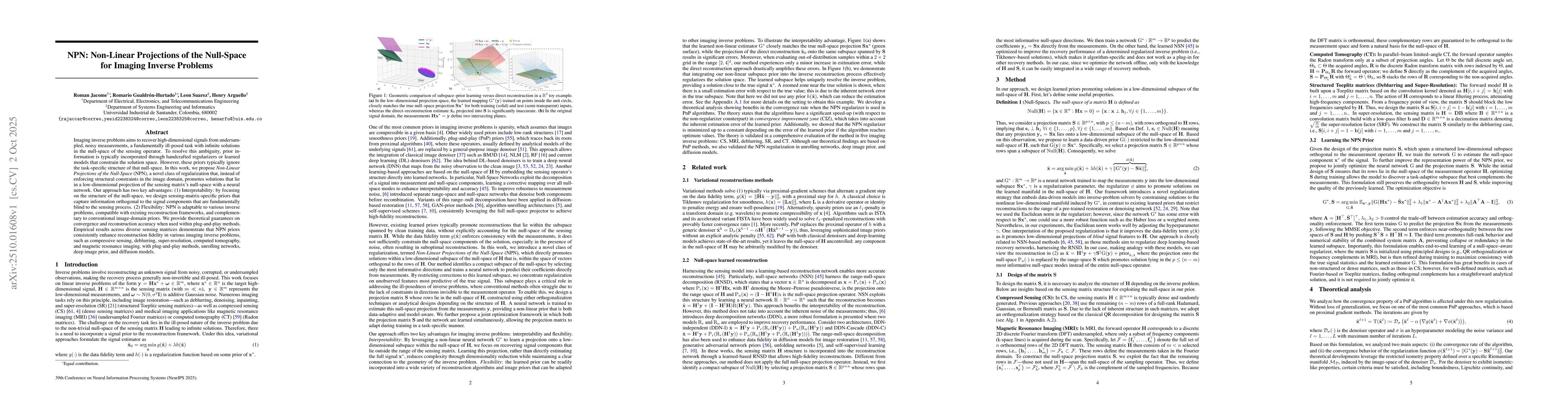 Thumbnail for NPN: Non-Linear Projections of the Null-Space for Imaging Inverse
  Problems