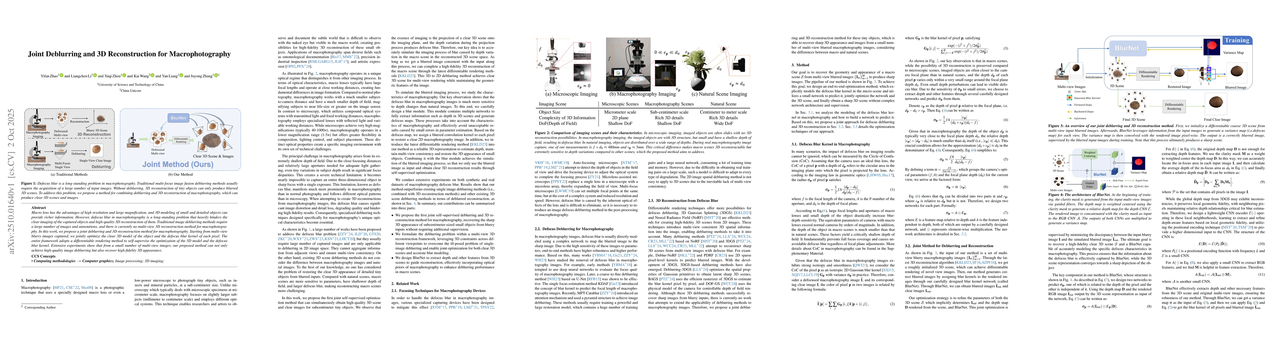 Thumbnail for Joint Deblurring and 3D Reconstruction for Macrophotography