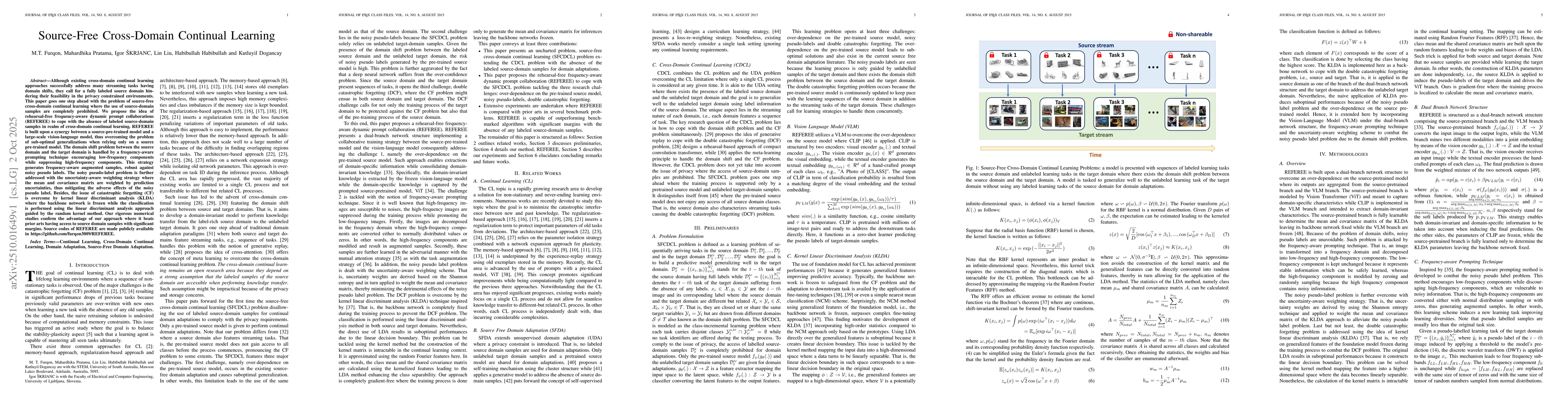 Thumbnail for Source-Free Cross-Domain Continual Learning