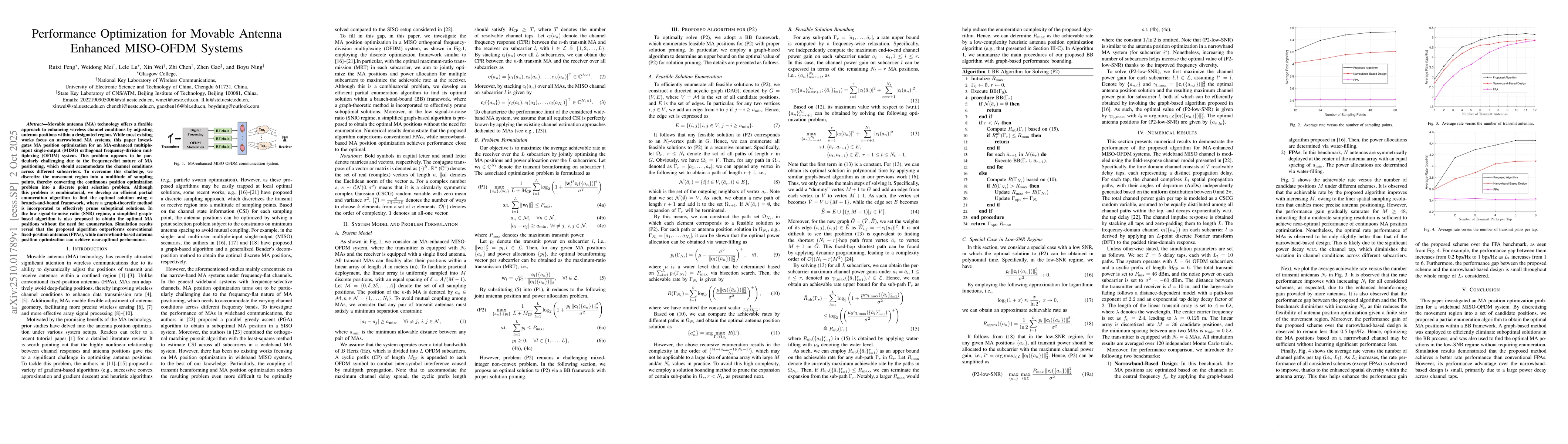 Thumbnail for Performance Optimization for Movable Antenna Enhanced MISO-OFDM Systems