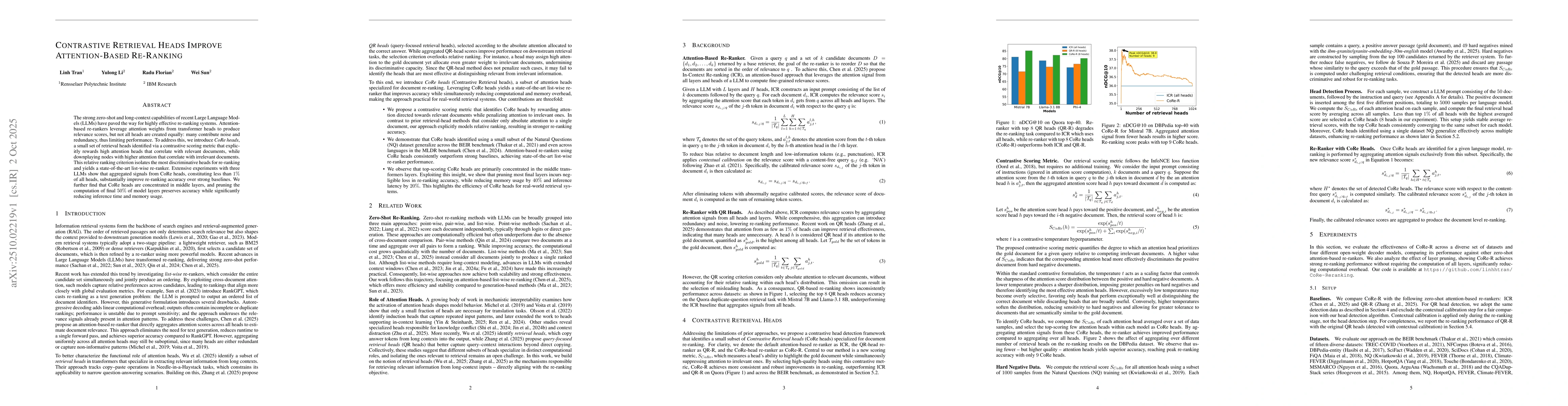 Thumbnail for Contrastive Retrieval Heads Improve Attention-Based Re-Ranking