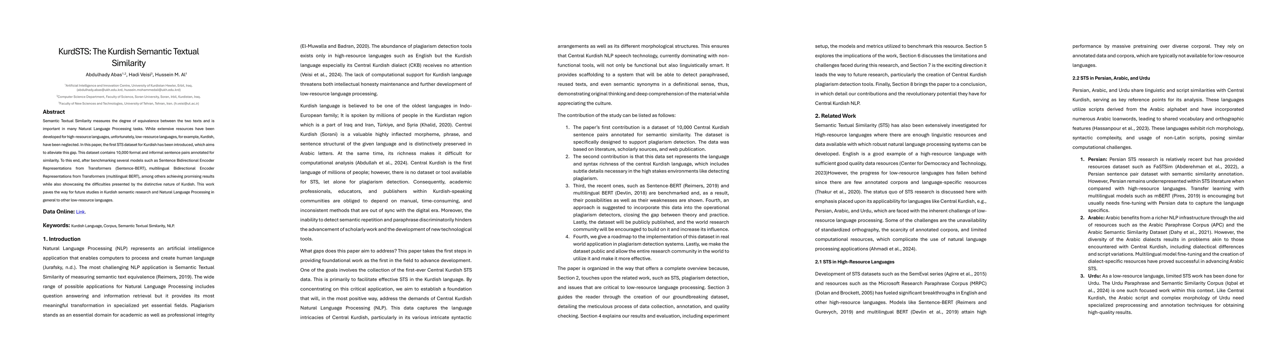 Thumbnail for KurdSTS: The Kurdish Semantic Textual Similarity