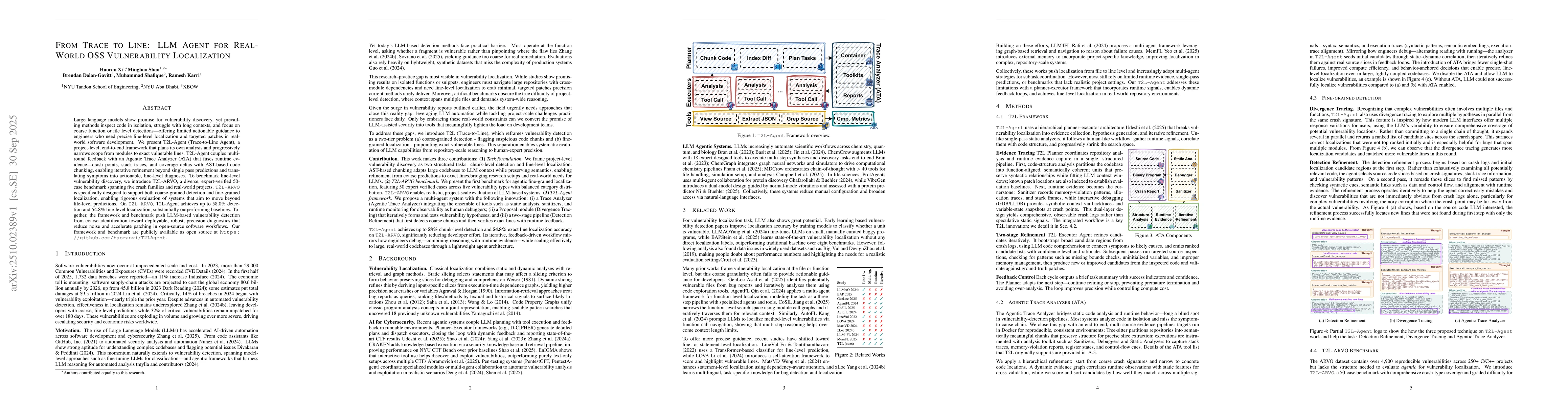 Thumbnail for From Trace to Line: LLM Agent for Real-World OSS Vulnerability
  Localization