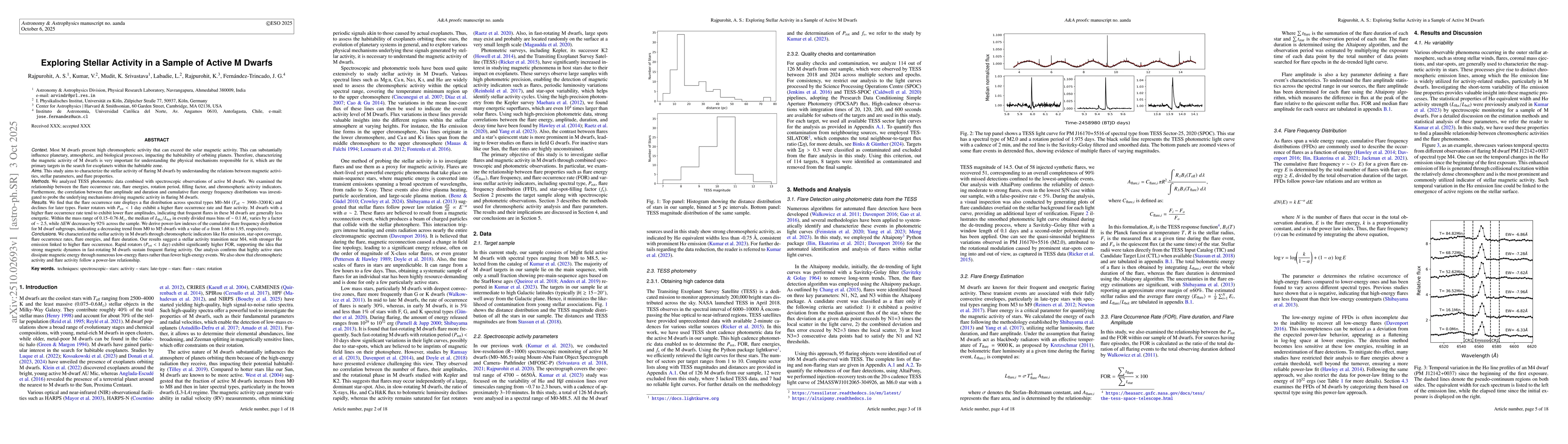 Thumbnail for Exploring Stellar Activity in a Sample of Active M Dwarfs