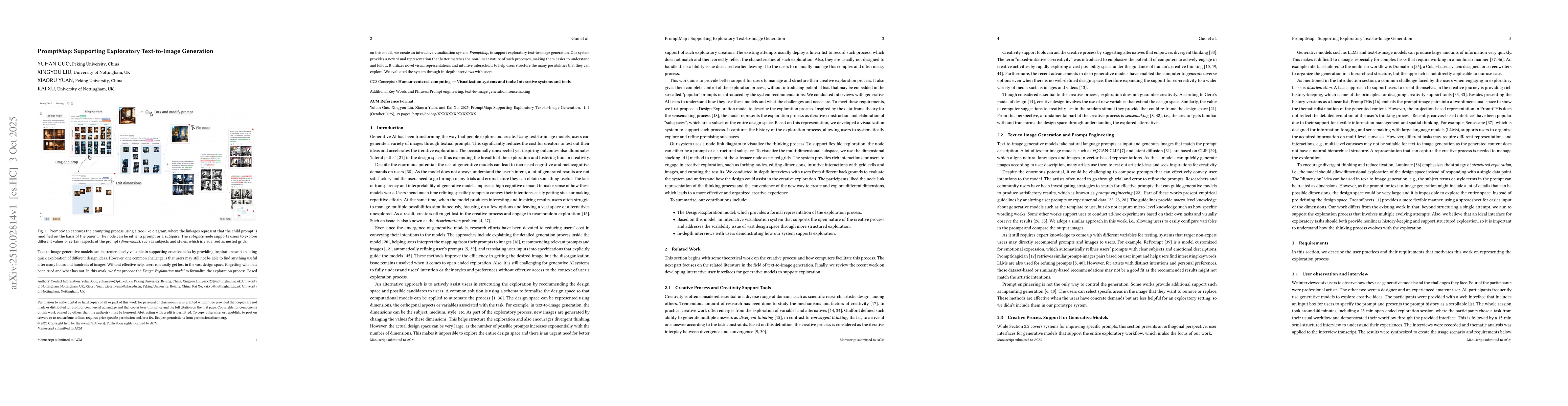 Thumbnail for PromptMap: Supporting Exploratory Text-to-Image Generation