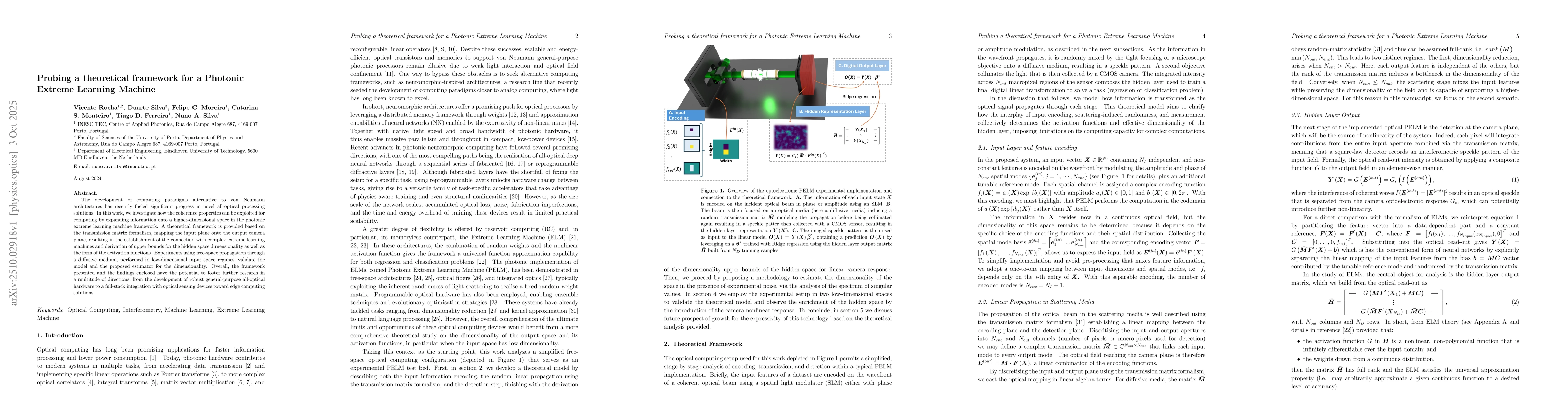 Thumbnail for Probing a theoretical framework for a Photonic Extreme Learning Machine