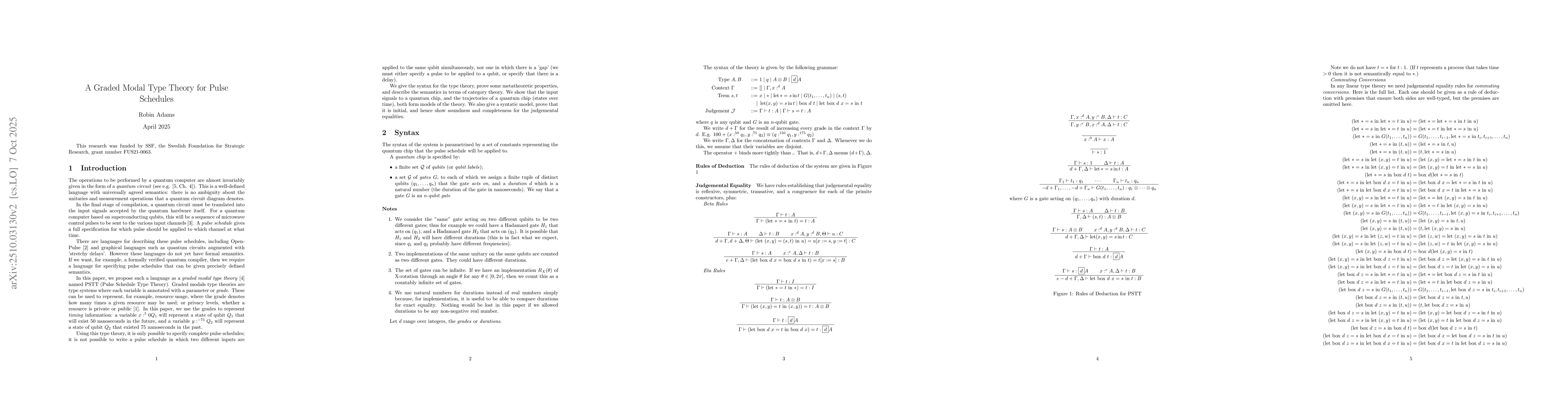 Thumbnail for A Graded Modal Type Theory for Pulse Schedules