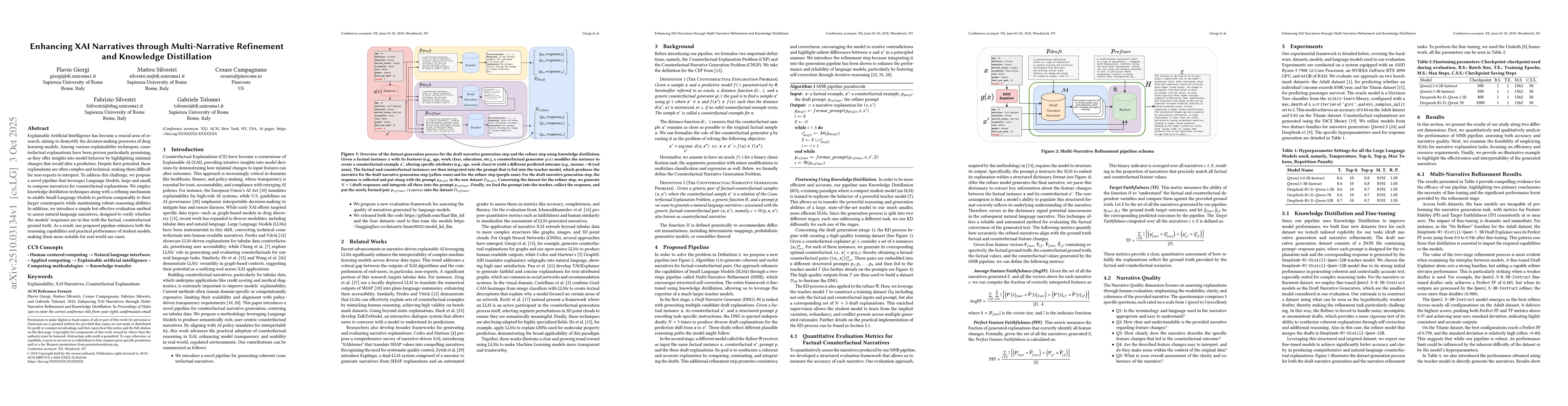 Thumbnail for Enhancing XAI Narratives through Multi-Narrative Refinement and
  Knowledge Distillation