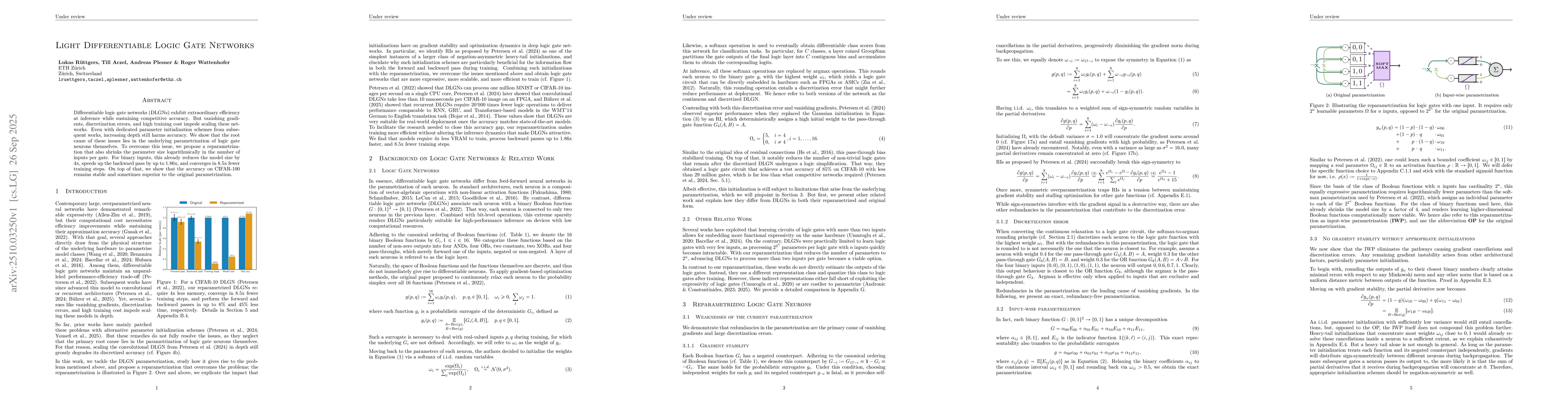Thumbnail for Light Differentiable Logic Gate Networks
