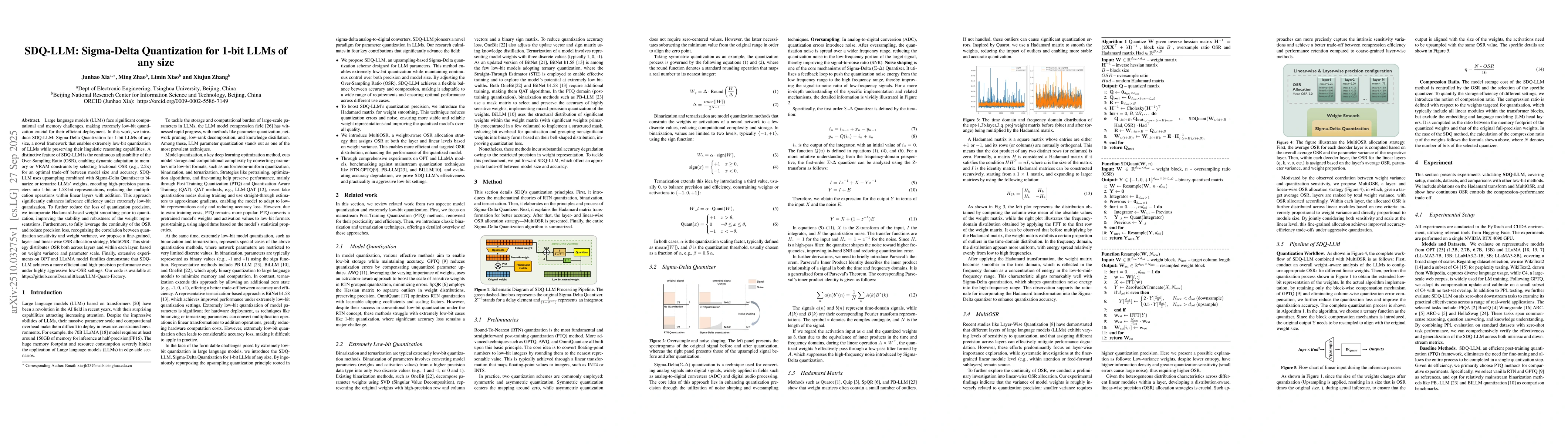 Thumbnail for SDQ-LLM: Sigma-Delta Quantization for 1-bit LLMs of any size