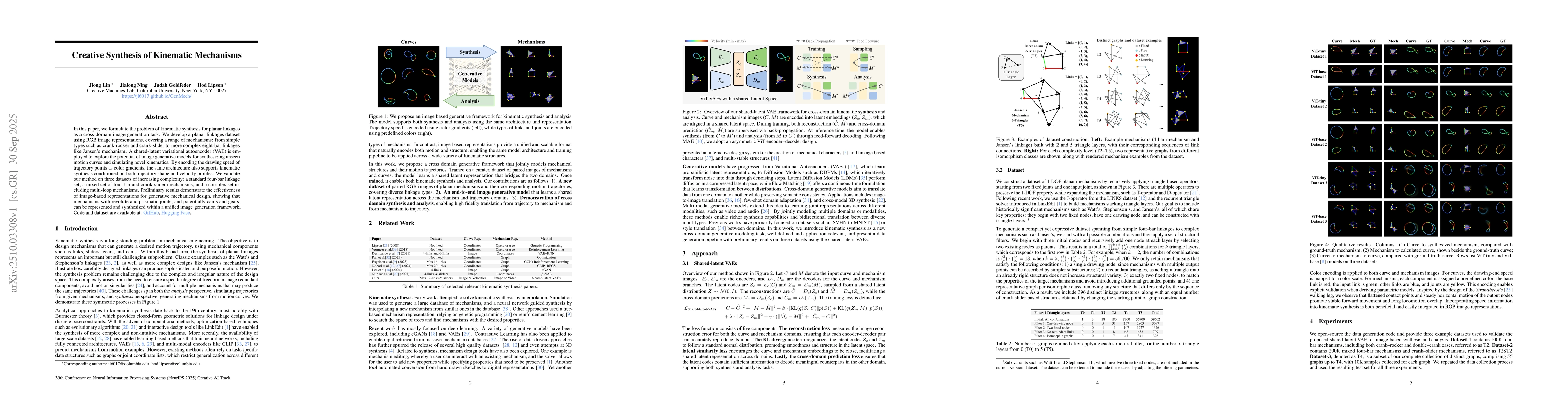 Thumbnail for Creative synthesis of kinematic mechanisms