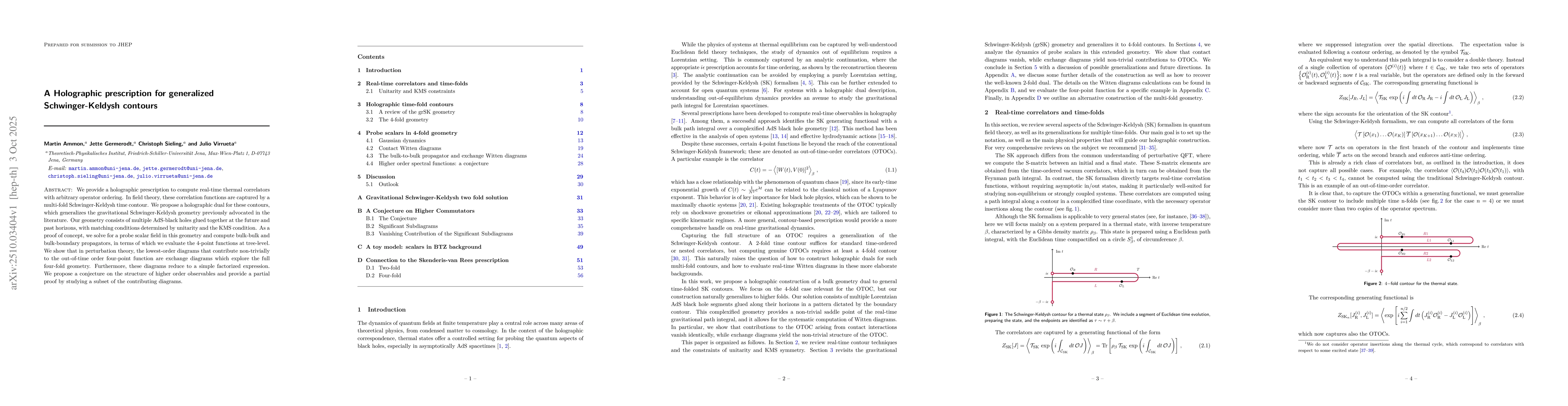 Thumbnail for A Holographic prescription for generalized Schwinger-Keldysh contours