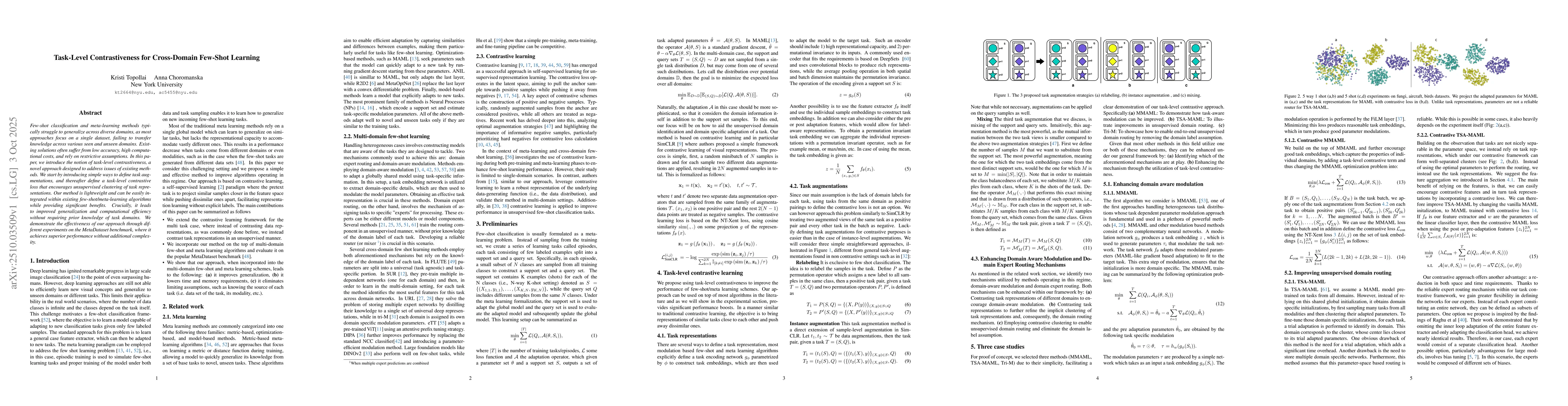Thumbnail for Task-Level Contrastiveness for Cross-Domain Few-Shot Learning