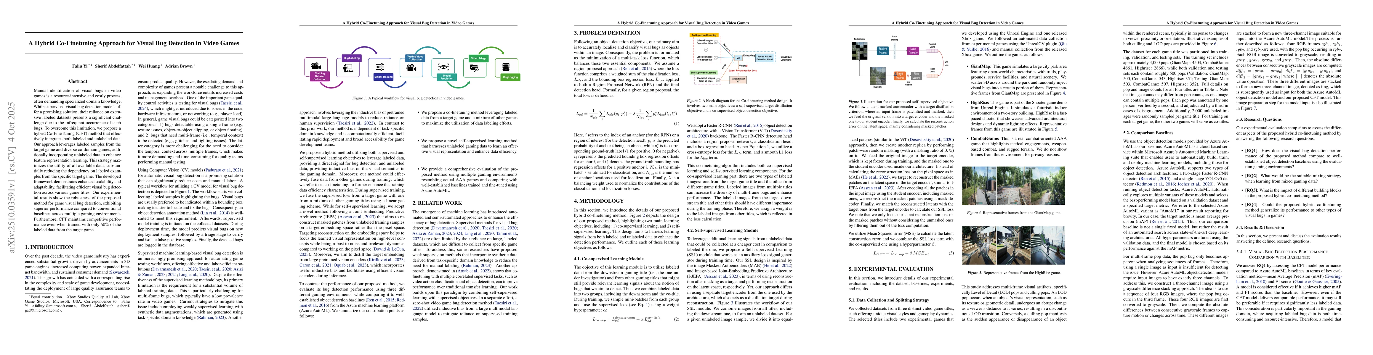 Thumbnail for A Hybrid Co-Finetuning Approach for Visual Bug Detection in Video Games