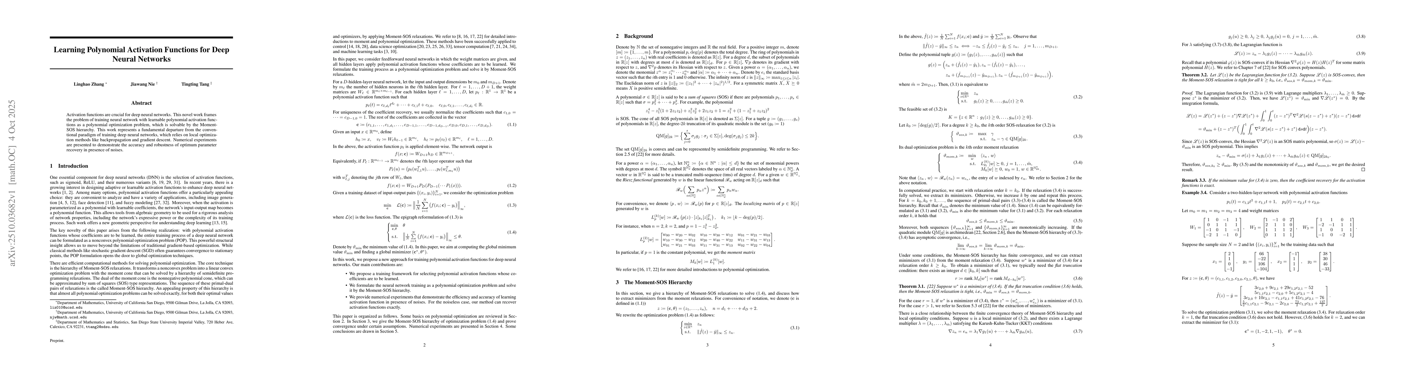 Thumbnail for Learning Polynomial Activation Functions for Deep Neural Networks