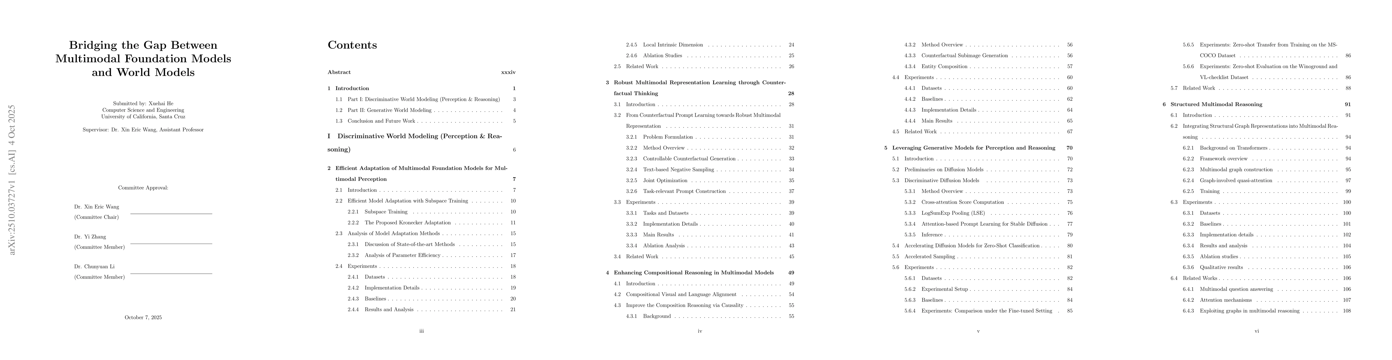 Thumbnail for Bridging the Gap Between Multimodal Foundation Models and World Models