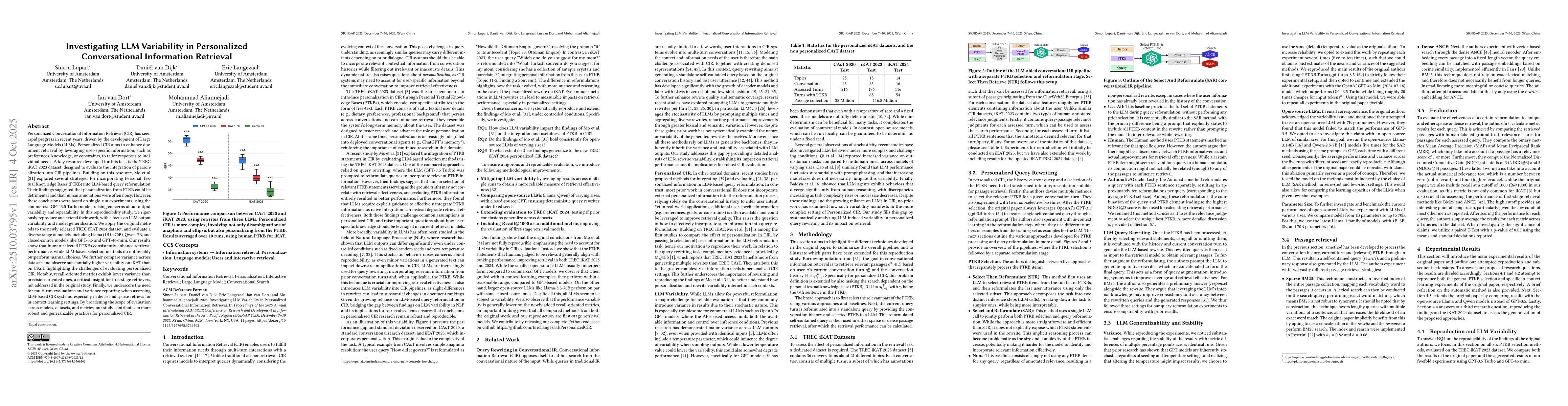 Thumbnail for Investigating LLM Variability in Personalized Conversational Information
  Retrieval