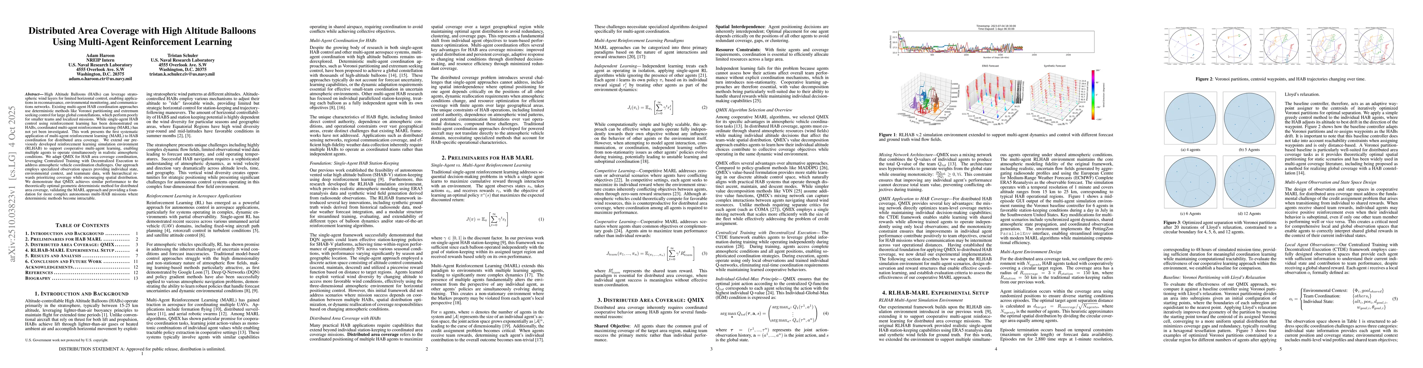 Thumbnail for Distributed Area Coverage with High Altitude Balloons Using Multi-Agent
  Reinforcement Learning
