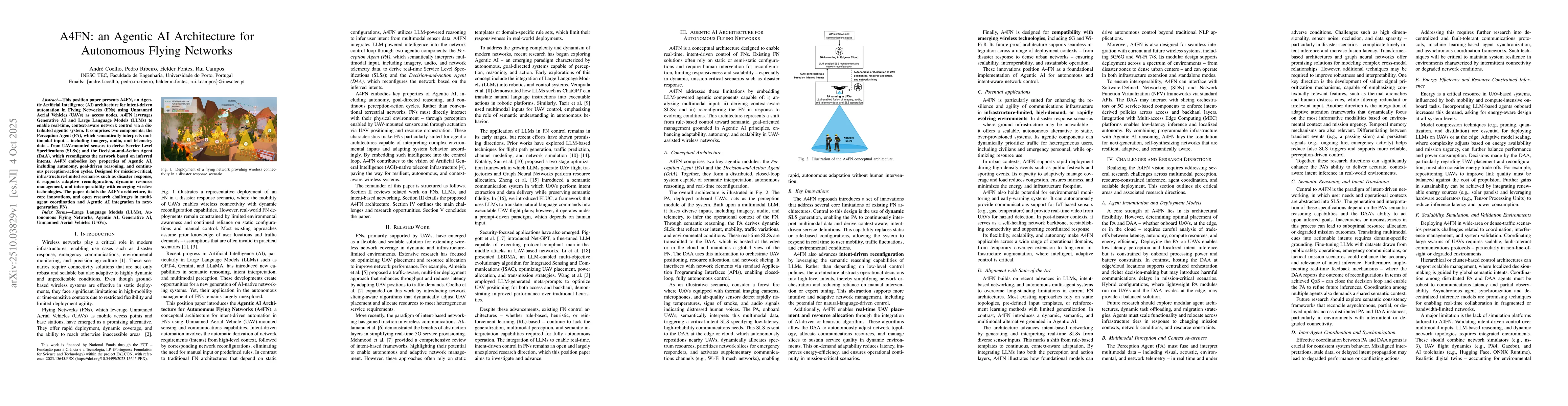 Thumbnail for A4FN: an Agentic AI Architecture for Autonomous Flying Networks