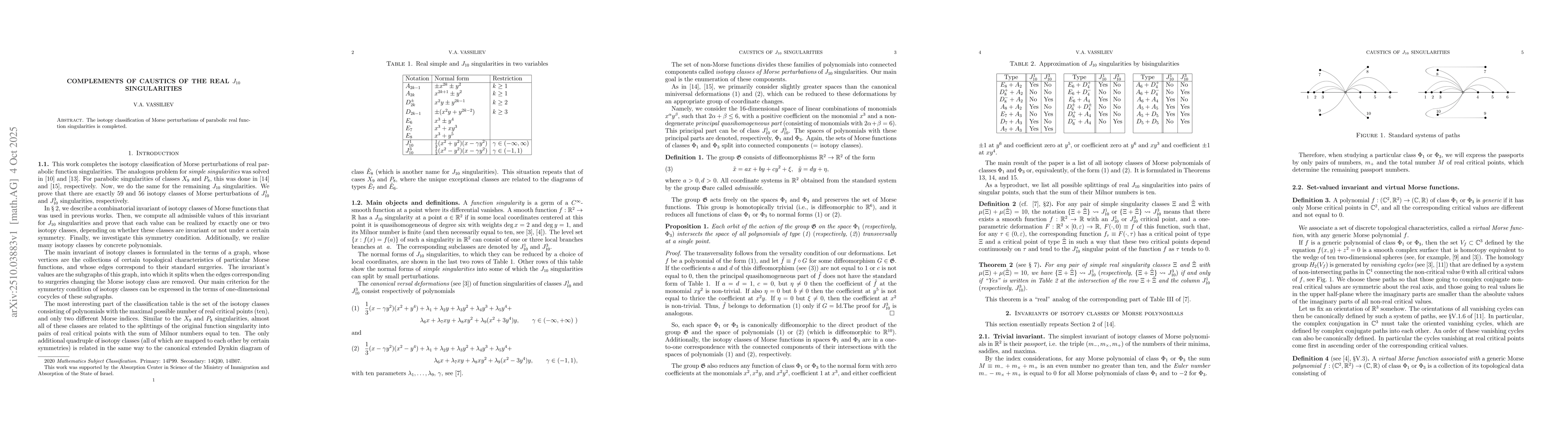 Thumbnail for Complements of caustics of the real $J_{10}$ singularities