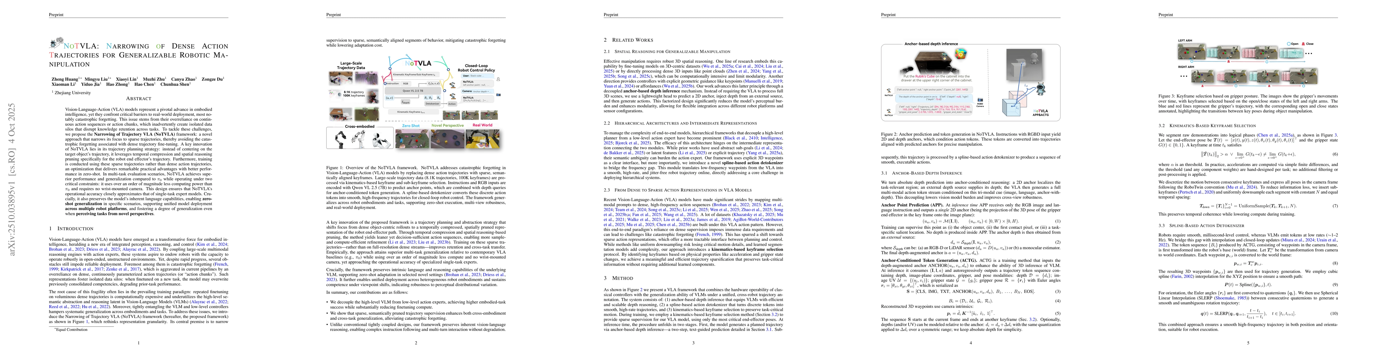Thumbnail for NoTVLA: Narrowing of Dense Action Trajectories for Generalizable Robot
  Manipulation