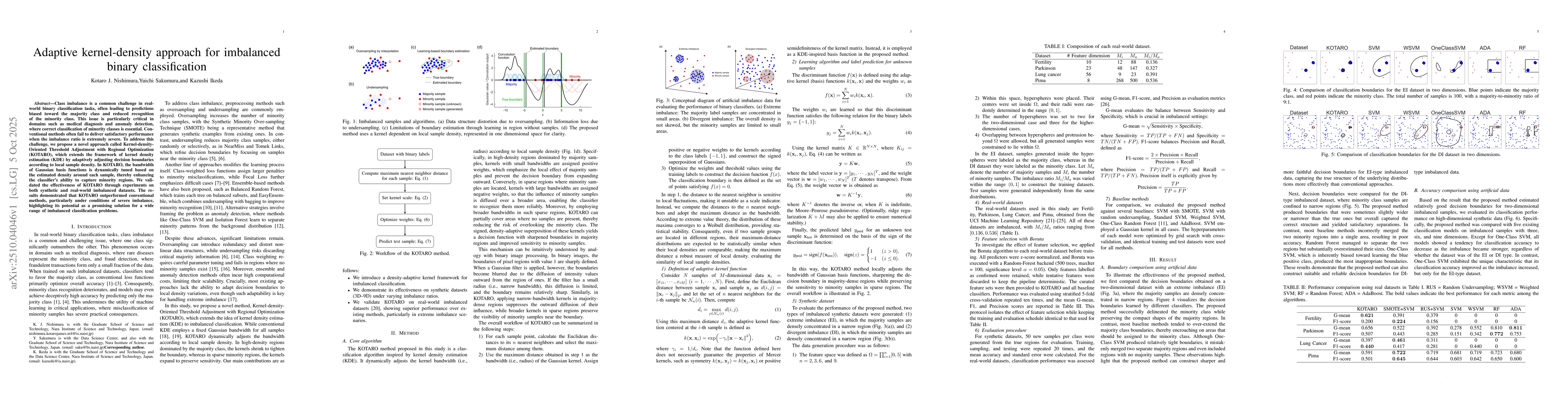 Thumbnail for Adaptive kernel-density approach for imbalanced binary classification